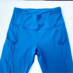 Lululemon Fast & Free 7/8 Tight II *Nulux 25" sz6 EUC
